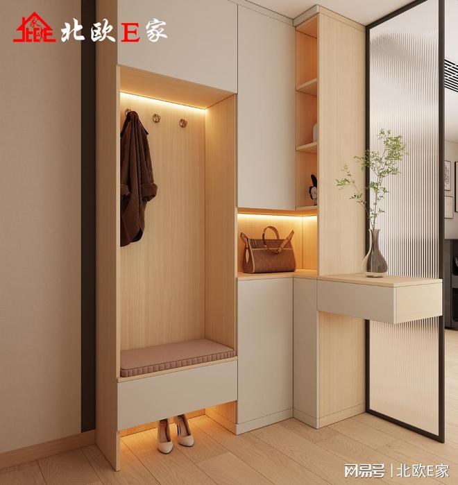 属于150㎡的简约浪漫凯发入口北欧E家丨专(图4)